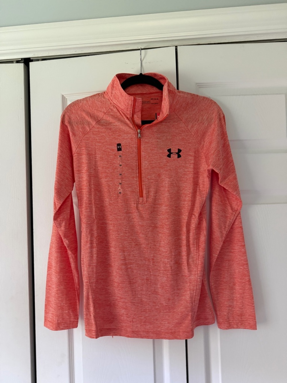 Under Armour Coral Quarter-Zip Pullover